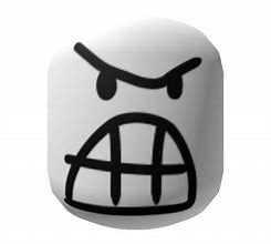 Image result for Roblox Mad Face