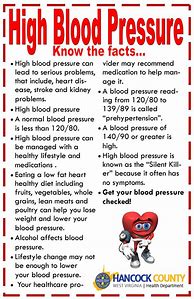 Image result for High Blood Pressure Information Sheet