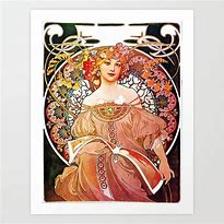 Image result for Alphonse Mucha Daydream