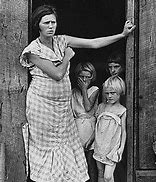 Image result for Great Depression Family in Bed