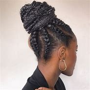 Image result for Feed in Braids Updo