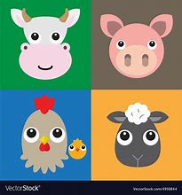 Image result for Farm Animals Head SVG