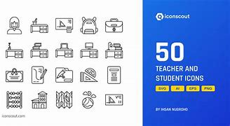 Image result for Teacher and Student Icon