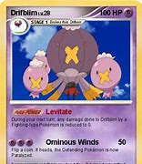 Image result for Drifblim Pokemon