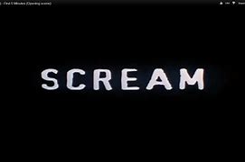 Image result for Scream Opening