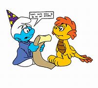 Image result for Smurfs Wizard