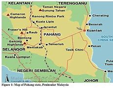 Image result for Pahang Road Map