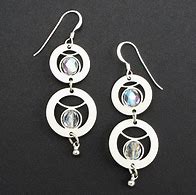 Image result for Beaded Loop Earrings