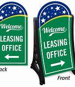 Image result for Leasing Office Signs