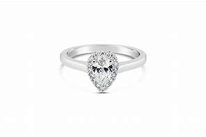 Image result for Pear-Shaped Engagement Ring with Hal