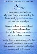 Image result for I Miss You My Son Quotes