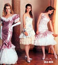 Image result for 80s Fashion Prom Dresses