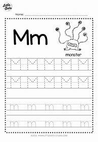 Image result for M Worksheets for Kindergarten