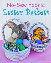 Image result for Fabric Easter Basket