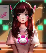 Image result for Animated Gamer Girl