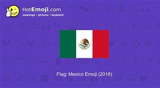 Image result for Mexican Flag Emoji