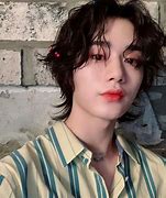 Image result for Long Haired Mingyu