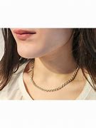 Image result for 750 White Gold Necklace Rope