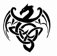 Image result for Celtic Welsh Dragon