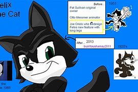 Image result for Felix the Cat Modern