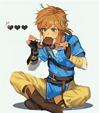 Image result for Anime Link Drawings Breath of the Wild