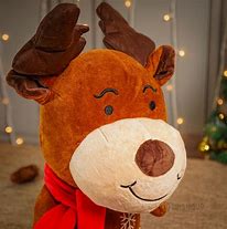 Image result for Life-Size Plush Reindeer