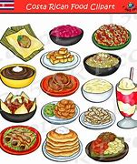 Image result for Costa Rica Famous Food Cartoon