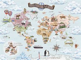 Image result for World Map Activity