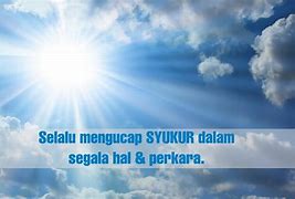 Image result for Kata Syukur