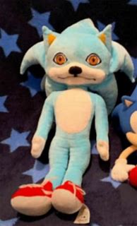 Image result for Bootleg Sonic Plush