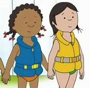 Image result for Caillou Rosie Clementine Swimsuit