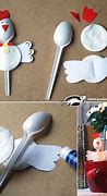 Image result for Plastic Spoon Crafts