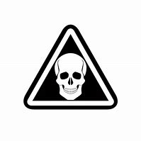 Image result for Skull Warning Sign