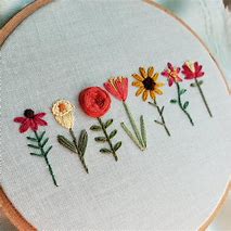 Image result for Easy Flower Embroidery Patterns