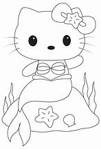 Image result for Kitty Line Drawing