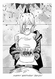 Image result for Chainsaw Man Manga Art Power