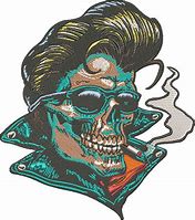 Image result for Rockabilly Skull Valentine