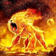 Image result for Fire Lion Art