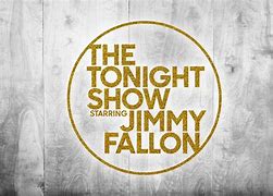 Image result for The Tonight Show Logo White Jimmy Fallon