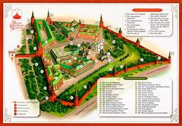 Image result for Moscow Kremlin Map