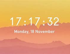 Image result for Clock Widget Windows 11