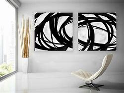 Image result for Black Abstract Canvas Wall Art