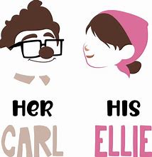 Image result for Carl and Ellie Sketch SVG Image