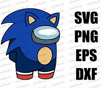 Image result for Among Us Sonic SVG