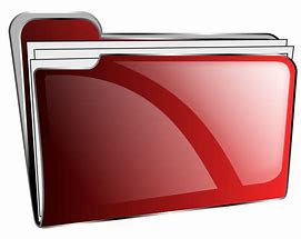 Image result for Icon Red Folder Realistic