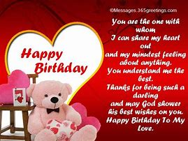 Image result for Happy Birthday to the One I Love