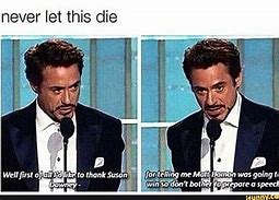 Image result for Robert Downey Jr Meme Face