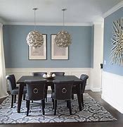 Image result for Blue Gray Dining Room