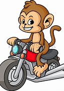 Image result for Monkey Riding a Motorcycle Pixel Art