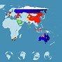 Image result for World Map with Countries and Flags